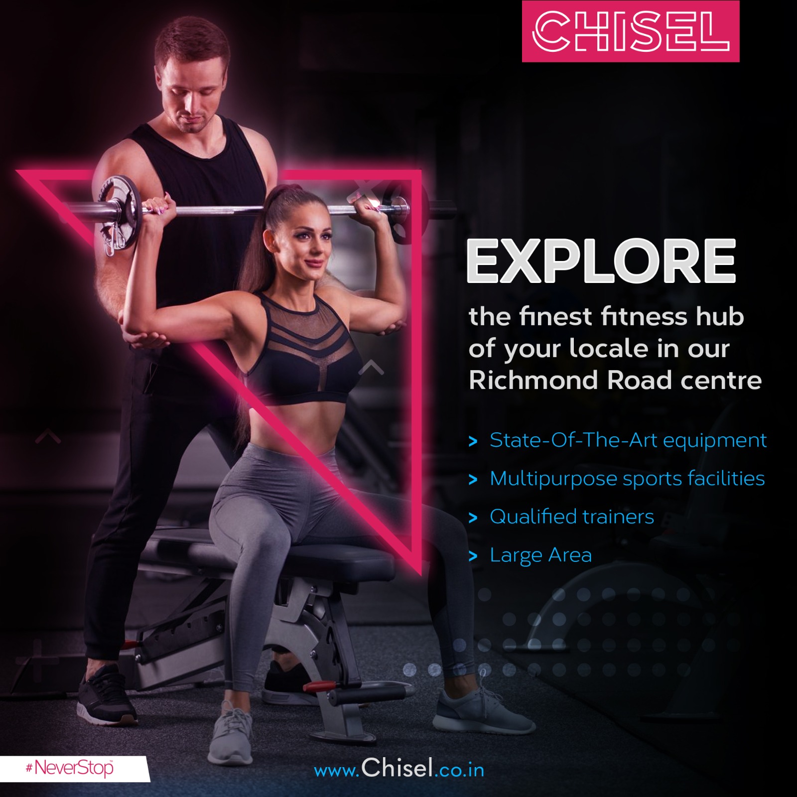 Chisel Fitness LLP (chiselneverstop) / Twitter