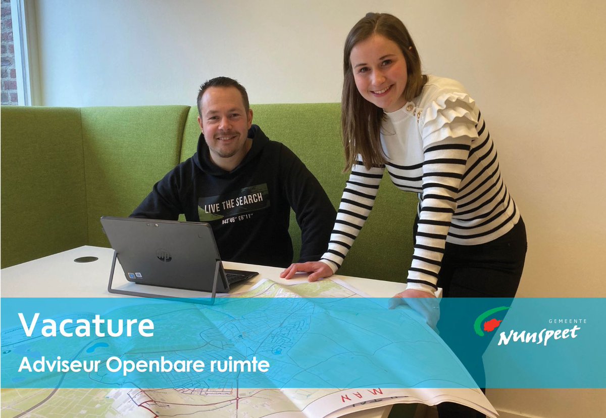 Ben je een actieve probleemoplosser met een grote liefde voor de Openbare ruimte? Wij geven je de ruimte om dat uit te dragen in Nunspeet! Zeg je volmondig JA, kom dan werken in een groene en ambitieuze gemeente waar variatie in je werk gegarandeerd wordt: bit.ly/3XW6y4p
