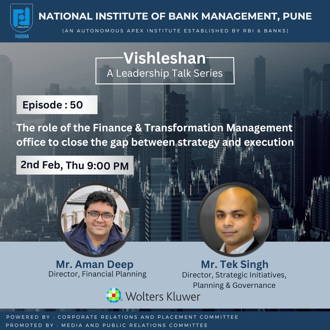 National Institute of Bank Management (PGDM) tweet media