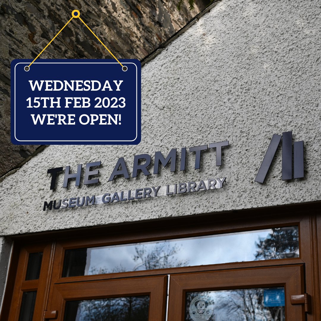 ArmittMuseum's tweet photo. π REOPENING WED 15th FEB π
It's official - we reopen at 10:30am on Wed 15th Feb 2023!
Join us in just under two weeks time as we unveil our 2023 exhibition #LearningThroughtheNaturalWorld to celebrate #CharlotteMason's centenary π
Tickets: https://t.co/Cb45us4KPe https://t.co/sO1D6UPfY4