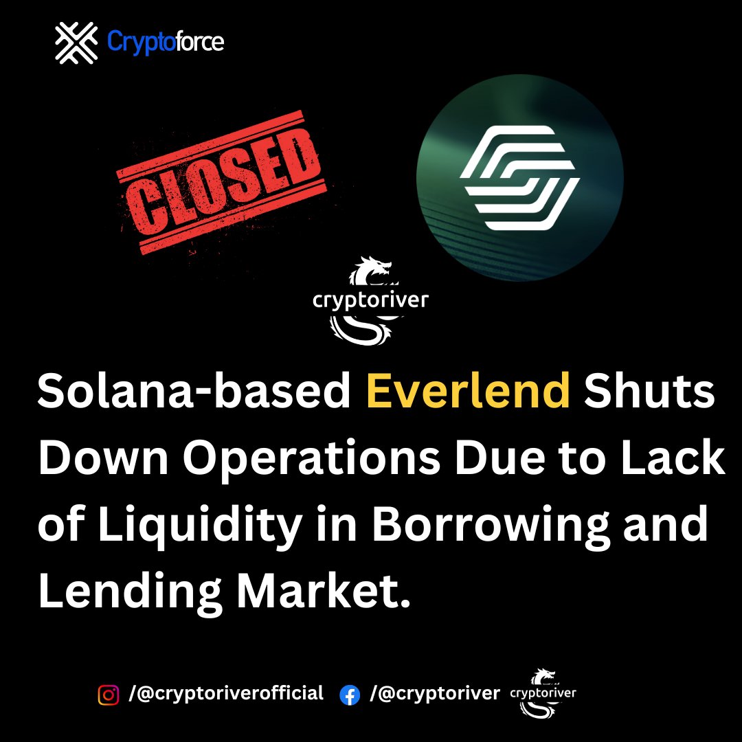 impritamkrdas's tweet photo. Everlend Goes Into Withdrawal-Only Mode, Encourages Users to Remove Funds.
@cryptoforcex #cryptoforce #cfxdragons #cryptoforcedragons #cryptocurrency #cryptocurrencynews #cryptocurrencyexchange 
#cryptocurrencycommunity
#cryptocurrencyindia
#everlend #defi #everlendfinance https://t.co/XgUvlcWnhH
