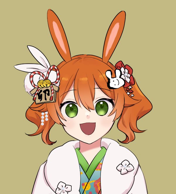 今日はツインテールの日!コレお正月感があるオリキャラちゃん! 