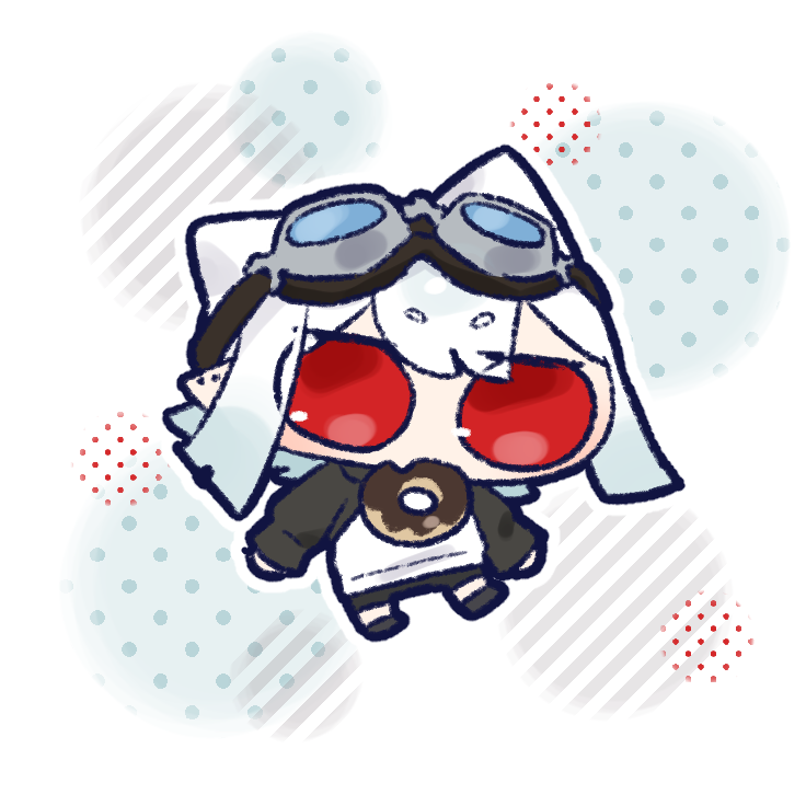 インクリング ,イカガール(スプラトゥーン) 「ちっちゃいの 」|VAZ🐺💙のイラスト