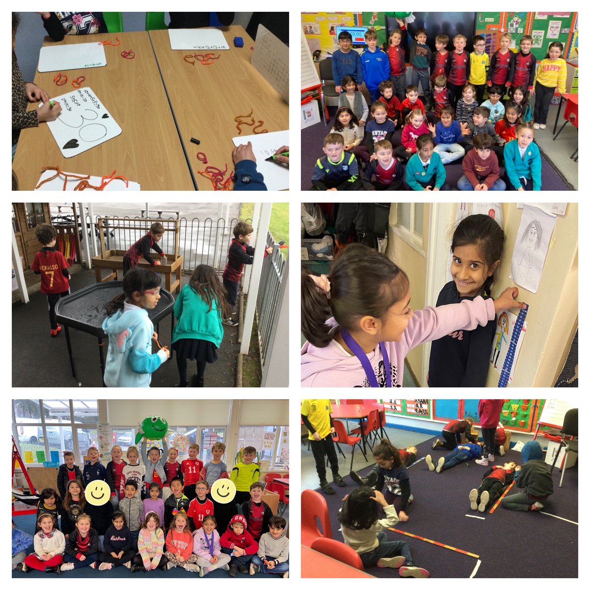 Y2 have had fun finding out if they are taller than an Emperor penguin and taken part in our pipe cleaner challenge for <a href="/NSPCC/">NSPCC</a> 'numbers day.'