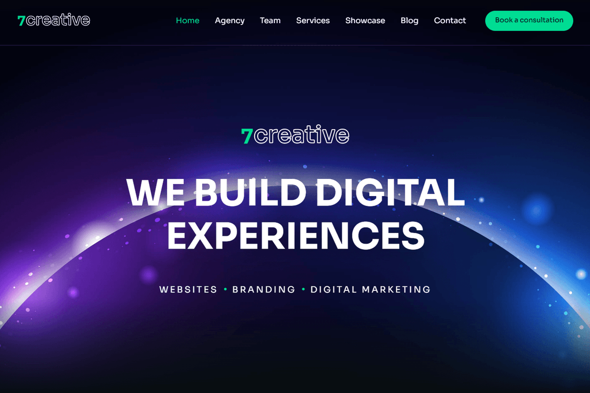 Welcome new “Elementor 7Creative” demo the7.io/elementor-crea… with stunning dark skin for The7 WordPress theme! Unique design, wide range of CPTs and multiple layouts for their posts pages - all these tools allow users to create a new impressive website in a few clicks.