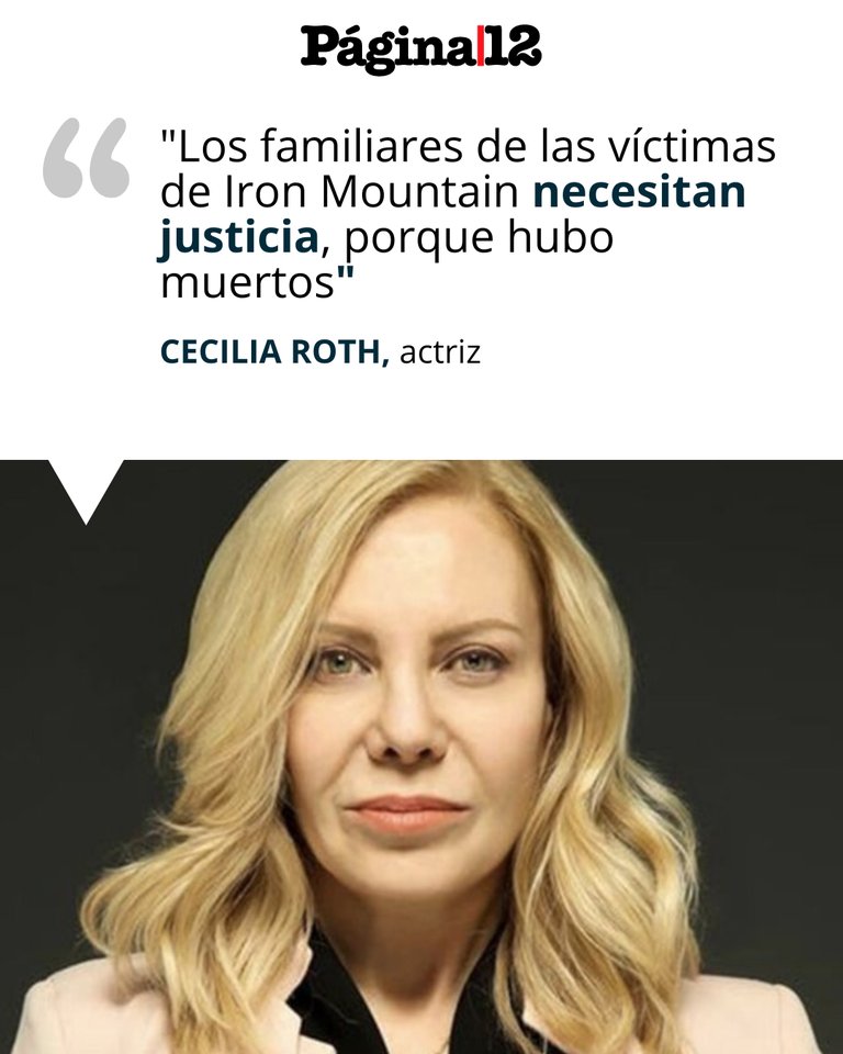 "TIENE QUE HABER UNA ACUSACIÓN FINAL"

🎬 Cecilia Roth habló de En cumplimiento del deber, documental del que participa, y que se mete en los laberintos del incendio de Iron Mountain. [bit.ly/3kBarND]