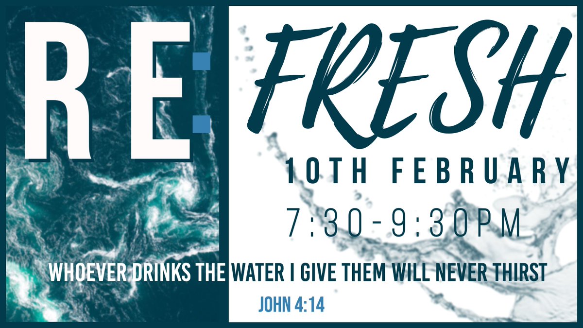 On February 10th we want to meet together as a church to worship, pray and to make time to hear what God is saying to us as a church.

Why not join us at 7:30pm?