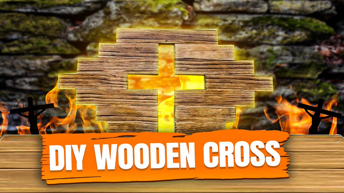 Check out our latest video: How To Make A Wooden Cross: youtu.be/zByNn53q9PE