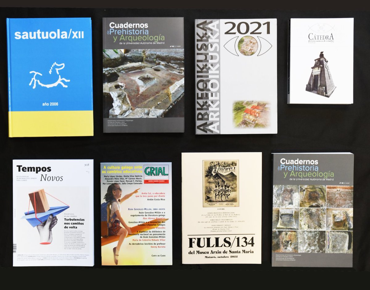 Novos ingresos na biblioteca do #MuseoCastroViladonga
#50AnosCastroViladonga #patrimoniocultural #arqueoloxía #galicia
Consulta en sala todos os días (excepto 24, 25 e 31 decembro, 1 e 6 xaneiro). De 10 a 20 h (marzo-outubro) 10 a 19 h (novembro-febreiro)
catalogo-rbgalicia.xunta.gal/cgi-bin/koha/o…