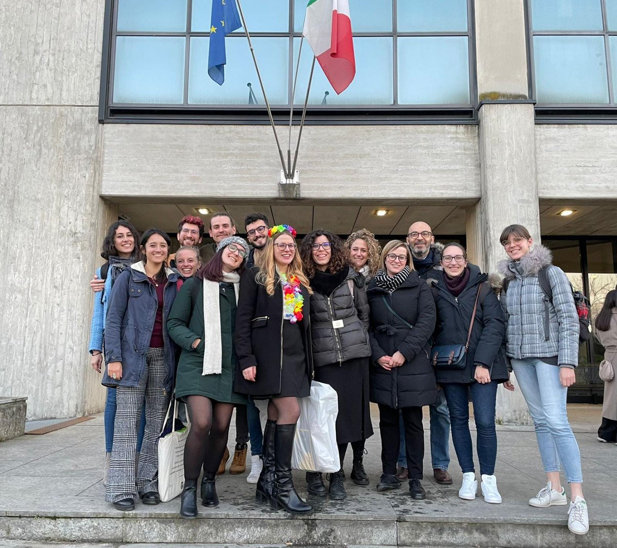 LabMavilio's tweet photo. Congratulations to Dr. @Michela_Calvi for the succesful defense of her PhD thesis!! 🥳🍾 https://t.co/Dd9Kh17r6C