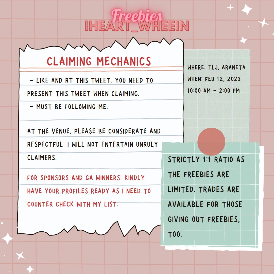 iheart_wheein's tweet photo. —🧵 Final List of Freebies for Mamamoo MyCon Manila #MYCONinMNL #MAMAMOOinPH

Thank you to all the Moomooshins who kept supporting my giveaways and freebies. Without you, this thread would definitely be much shorter.

Claiming Mechanics👇👇👇 https://t.co/QPHv5T6Ecc