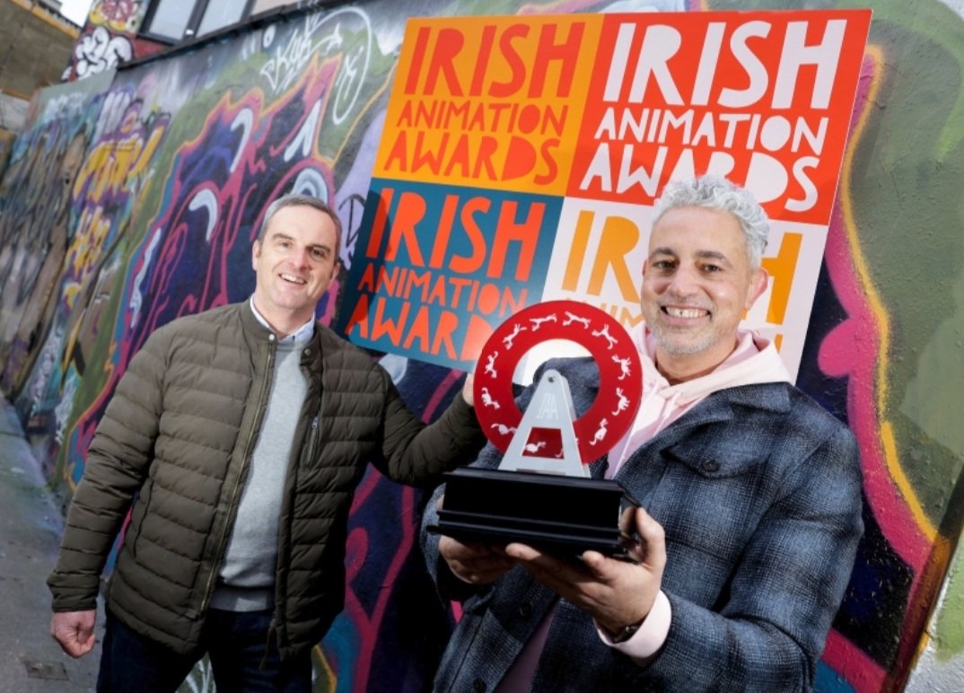 IrishAnimAwards's tweet photo. The Irish Animation Award Entries are NOW LIVE. We are also delighted to announce @bazashmawy as host of Irish Animation Awards 🤗 gonna be fab!

Enter through IAA website and @FilmFreeway

#IAA #IAA2023 #IAA23 #Animation #irishanimation #awards #animationawards #animationireland https://t.co/2Cn0a7nhbM