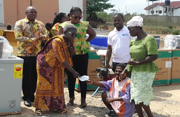 DisabilityNews2's tweet photo. THE New Juaben North Municipal Assembly in the Eastern Region has supported 45 Persons with Disability (PWDs) with items worth GH¢140,000.00 to improve their economic activities and livelihoods.

Out of the number, 11 received industrial sewing

https://t.co/ZPETIt2MoI https://t.co/jsKN7WX4UE