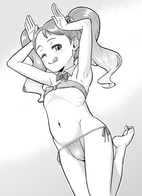 #ツインテールの日 
ツインテかどうか疑わしいキャラもいますが 