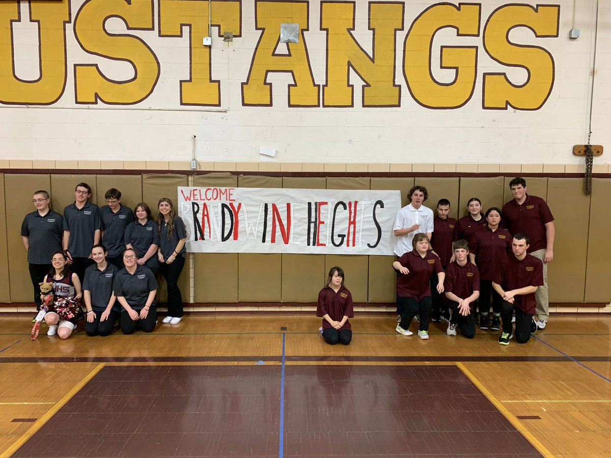 Bocce team took on Brandywine Heights, we lost 2-0 in an exciting match! It was a great to host our first unified bocce match at GM! #GMMustangNation