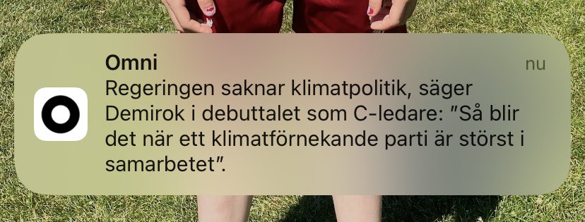 Starkt fokus på sakfrågor direkt från <a href="/MuharremDemirok/">Muharrem Demirok</a>! Klimatpolitik, skola och trygghet. En flygande start! 🍀