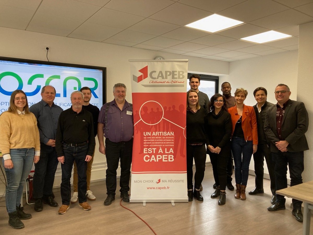 Notre formateur Frédéric TERRAS a animé sa toute première formation RAR au BTP CFA Meurthe-et-Moselle et Meuse.
Merci à la #CAPEB Grand Est, #CAPEB Haut Rhin et tout particulièrement à Monsieur DE ABREU, Secrétaire général de la CAPEB Grand Est pour cet accueil et nos échanges !