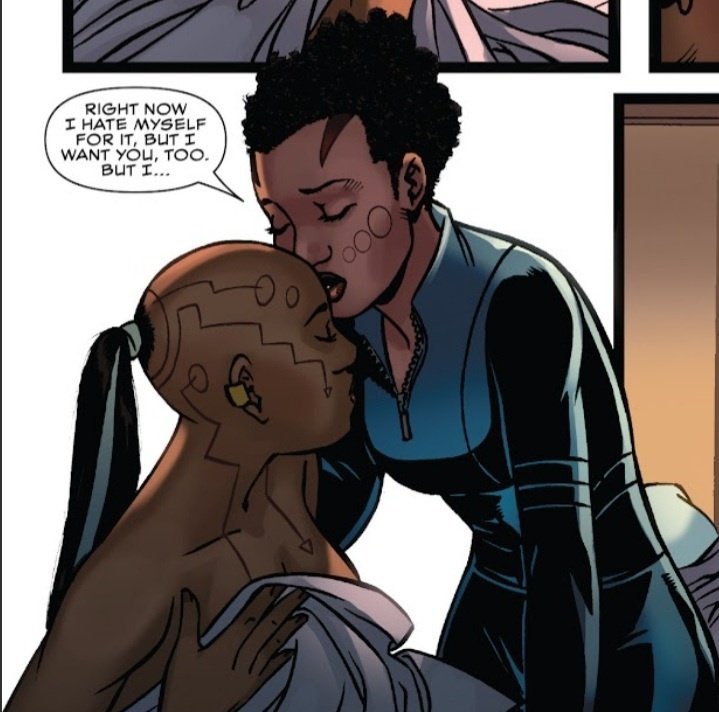 blkposotd's tweet photo. The black characters of the day is Ayo and Aneka !! (both she/her) She’s from Marvel Comics !! https://t.co/wKBCXRyypP