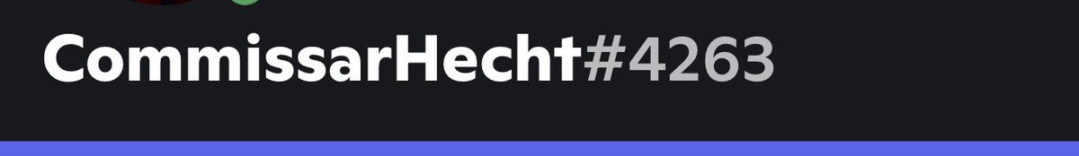 CommissarHecht's tweet image. Twitter will become a pay for service platform, I strongly recommend everyone who I Roleplay with get discord. Here is my Discord. As much as it pains me to say this, if Twitter is going to price gouge I will not support Musks bad habits.)