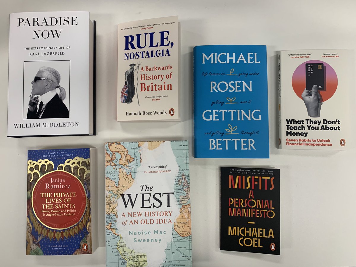 lcnicol's tweet photo. A handful of our new and upcoming books, hot off the press! 📚 https://t.co/MIjWZxcp2P