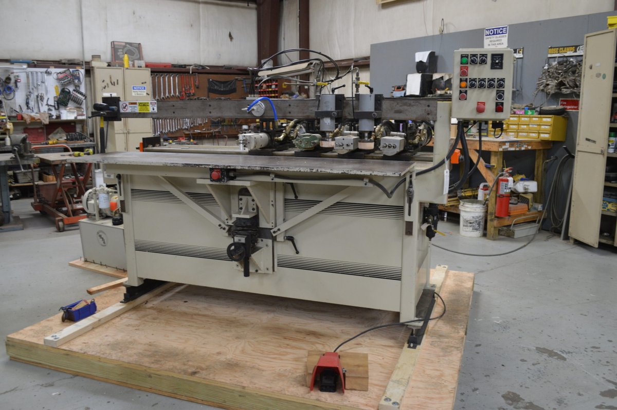 MachineryFeed's tweet image. 2000 AutoBore 2000 Horizontal Boring Machine

machineryassociates.com/listing/13305/…

$7,500.00

#machineryassociates #boringmachineforsale #boringmachine #usedboringmachine #machineryforsale #usedmachineryforsale #usedmachinesforsale #woodworkingmachines #woodworkingmachinery #used