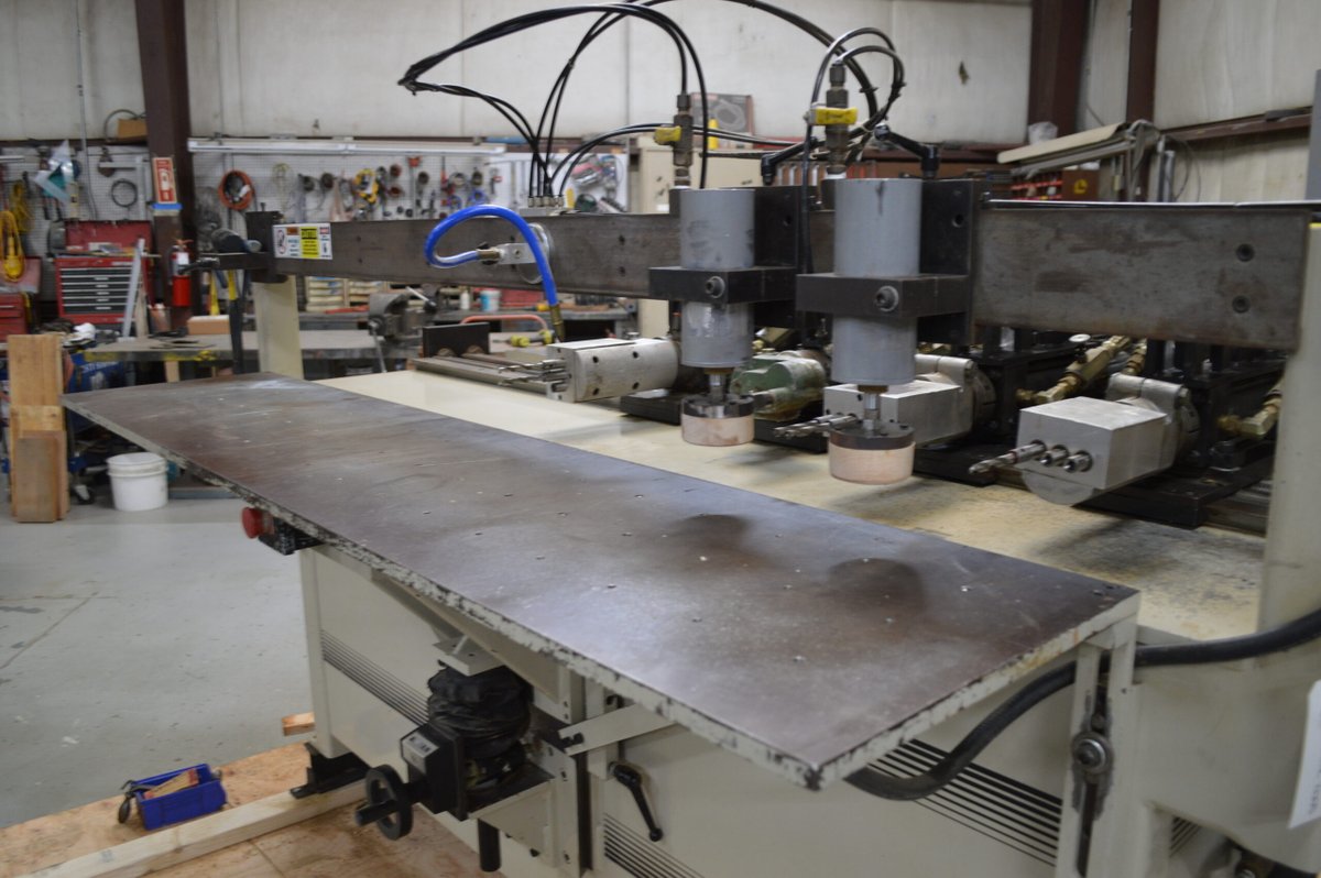 MachineryFeed's tweet image. 2000 AutoBore 2000 Horizontal Boring Machine

machineryassociates.com/listing/13305/…

$7,500.00

#machineryassociates #boringmachineforsale #boringmachine #usedboringmachine #machineryforsale #usedmachineryforsale #usedmachinesforsale #woodworkingmachines #woodworkingmachinery #used