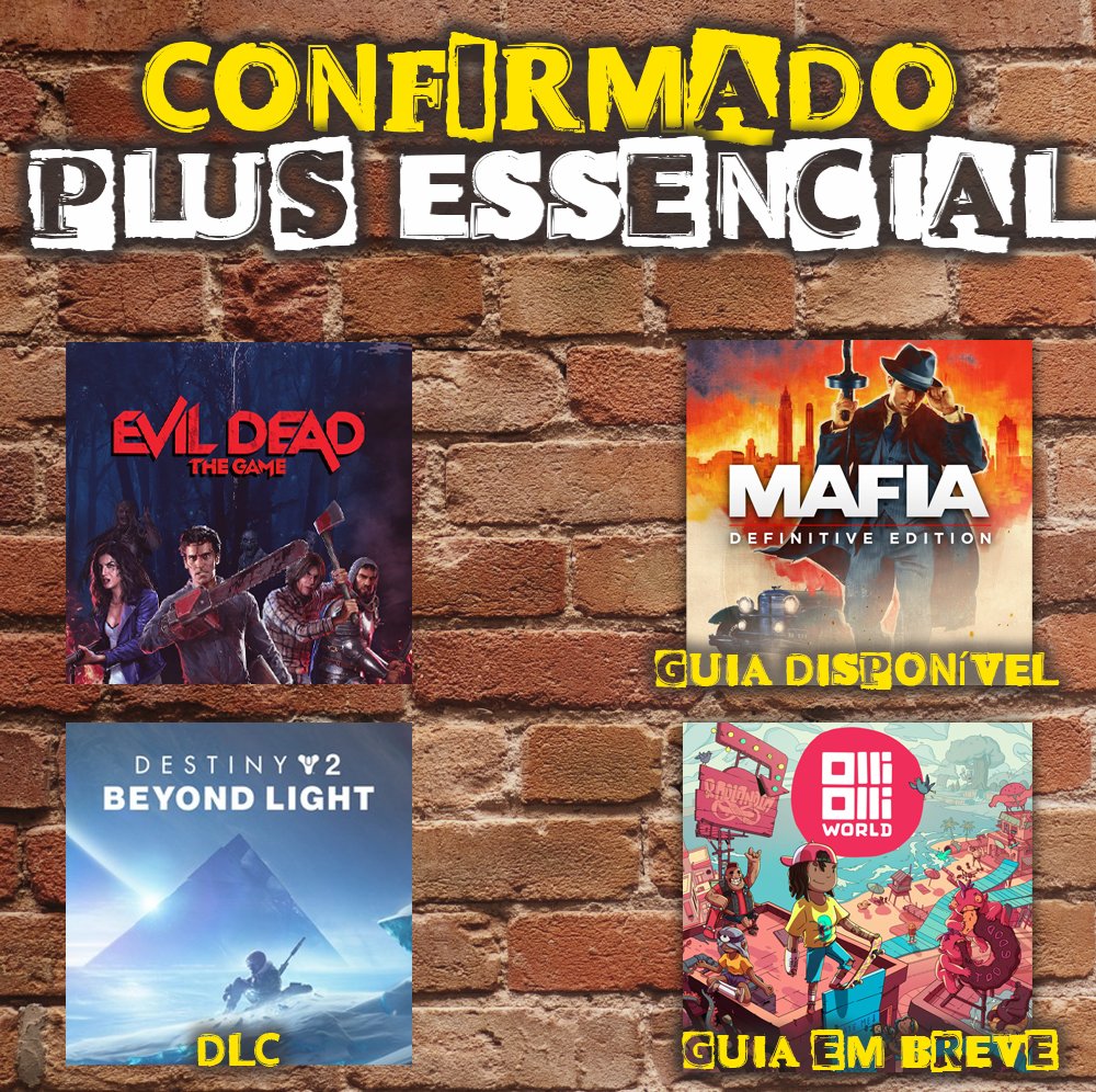 Jogos mensais de fevereiro para assinantes PlayStation Plus: Evil Dead: The  Game, OlliOlli World, Mafia: Definitive Edition, Destiny 2: Além da Luz –  PlayStation.Blog BR