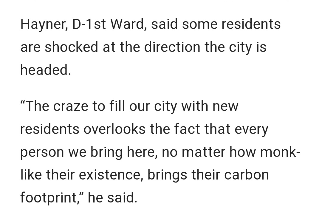 Everybody knows carbon footprints only count within municipal borders