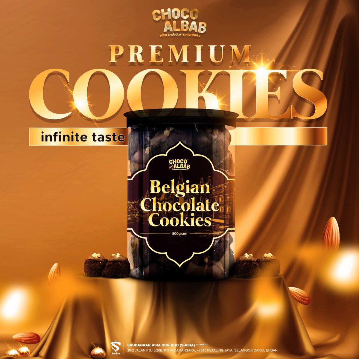 Azmi_Zahari_'s tweet photo. Meletoppp tak Biskut Raya Premium kali ni-bukan kaleng2 ya,its
Belgian Chocolate Cookies ππ₯βΌοΈ
.
#BelgianChocolatecookies #biskutraya #kuihraya #AlbabCookies #S_Asia https://t.co/Edk7WHqoLv