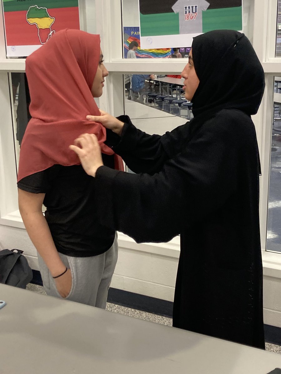 Solomon T. Wright (@solomontwright1) on Twitter photo World Hijab Day was a great success today at JCHS! Thank you to our Muslim Student Association for providing us with this opportunity. <a href="/JohnChampeHS/">John Champe High School</a> <a href="/sdavis08/">Sara Davis</a> <a href="/AlyciaHakes/">Alycia_Hakes</a> <a href="/Tara_Woolever/">Dr. Tara Woolever</a> @TheChampeAD World Hijab Day was a great success today at JCHS! Thank you to our Muslim Student Association for providing us with this opportunity. <a href="/JohnChampeHS/">John Champe High School</a> <a href="/sdavis08/">Sara Davis</a> <a href="/AlyciaHakes/">Alycia_Hakes</a> <a href="/Tara_Woolever/">Dr. Tara Woolever</a> @TheChampeAD