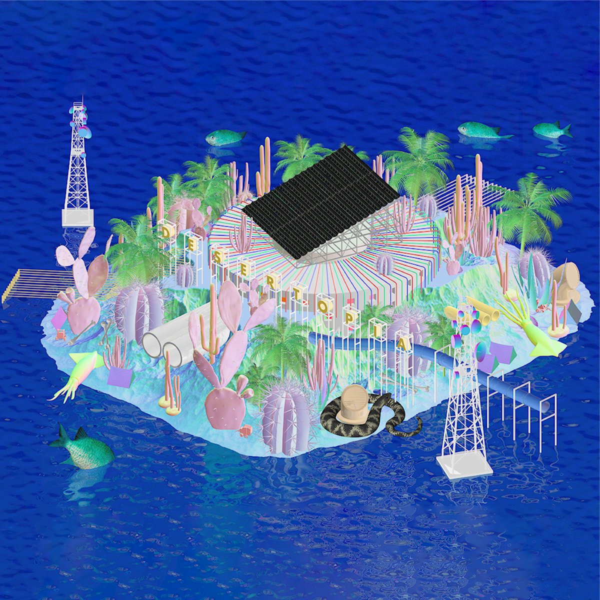 The island that will emerge in 2071, between desertification and sinking below sea level will essentially be a new Sicily. A glimpse, constantly looking back, toward the past, and simultaneously moving inexorably toward the future.

Manifesto &amp; Artwork by (ab)Normal