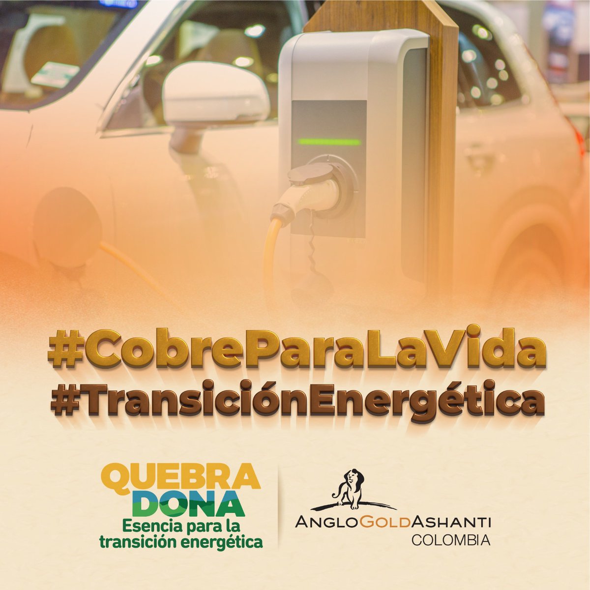 El cobre es el mineral de la #TransiciónEnergética presente en todo lo que nos rodea. En Quebradona estamos listos para aportarle a Colombia y el mundo cobre verde para mitigar el calentamiento global. 
Es #CobreParaLaVida es #MineríaConPropósito