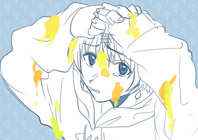 配信見てる時だけ描きたくなるわ#くーやーと 