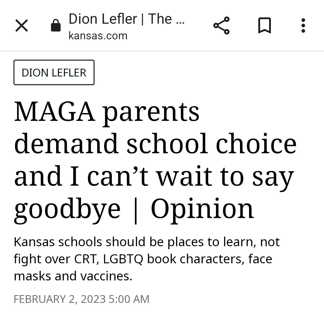 Corey A. DeAngelis, school choice evangelist tweet media