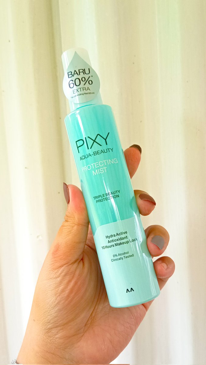 EH?! Face mist nya <a href="/pixyIndonesia/">PIXY Indonesia</a> ternyata kok enakeun banget?! 

Seriusan!!
Aku baru tahu 🥲😎

#racuninskincare #pixybeauty