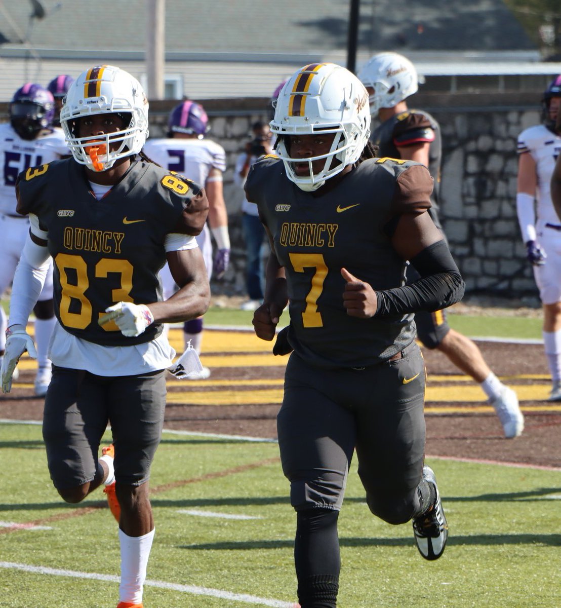 After a great conversation with <a href="/Coach_Ladd/">Tim Ladd</a> I’m blessed to announce that I received a Scholarship to play at the next level at Quincy University!! #PEWAV 💛 <a href="/MortonAthletics/">Morton Athletics</a> <a href="/MortonFootball/">𝐌𝐎𝐑𝐓𝐎𝐍 𝐅𝐎𝐎𝐓𝐁𝐀𝐋𝐋</a> <a href="/EDGYTIM/">Timothy “EDGYTIM” OHalloran</a> <a href="/CoachBigPete/">Peter "Coach Big Pete" Leinweber</a> <a href="/JRGrayson/">𝗝𝗼𝗵𝗻 𝗚𝗿𝗮𝘆𝘀𝗼𝗻</a> <a href="/coach_OD2/">Coach Dan O'Donnell</a>