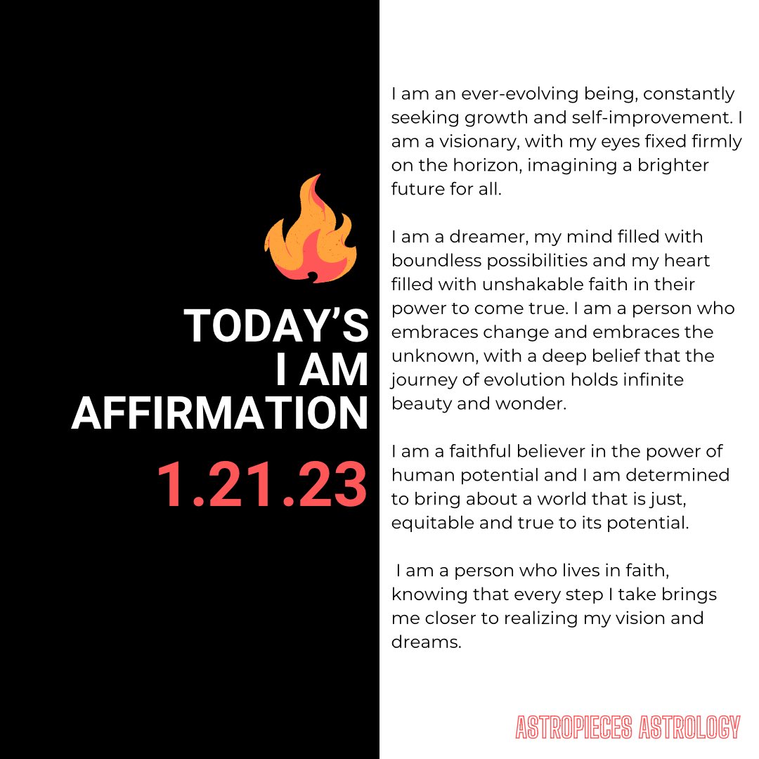 lydiaastro's tweet photo. As a natal Jupiter in Aries person, I adore I AM affirmations. I decided it might be cool to create some of these based off of transitory energy for the day while Jupiter is in Aries 🔥 #aries #jupiterinaries #IAM #AquariusSeason https://t.co/gjc44PvbxH
