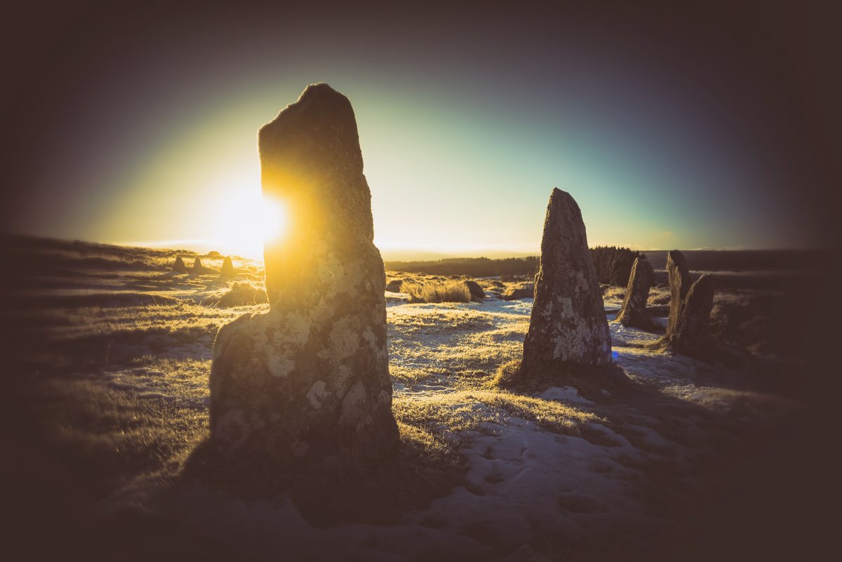 #Scorhill #StoneCircle on #Dartmoor this morning  😍 #Dartmoorphotographer #DartmoorPhotography #AncientStones #DartmoorNationalPark 📷 glavindstrachan.com/portfolio/dart…