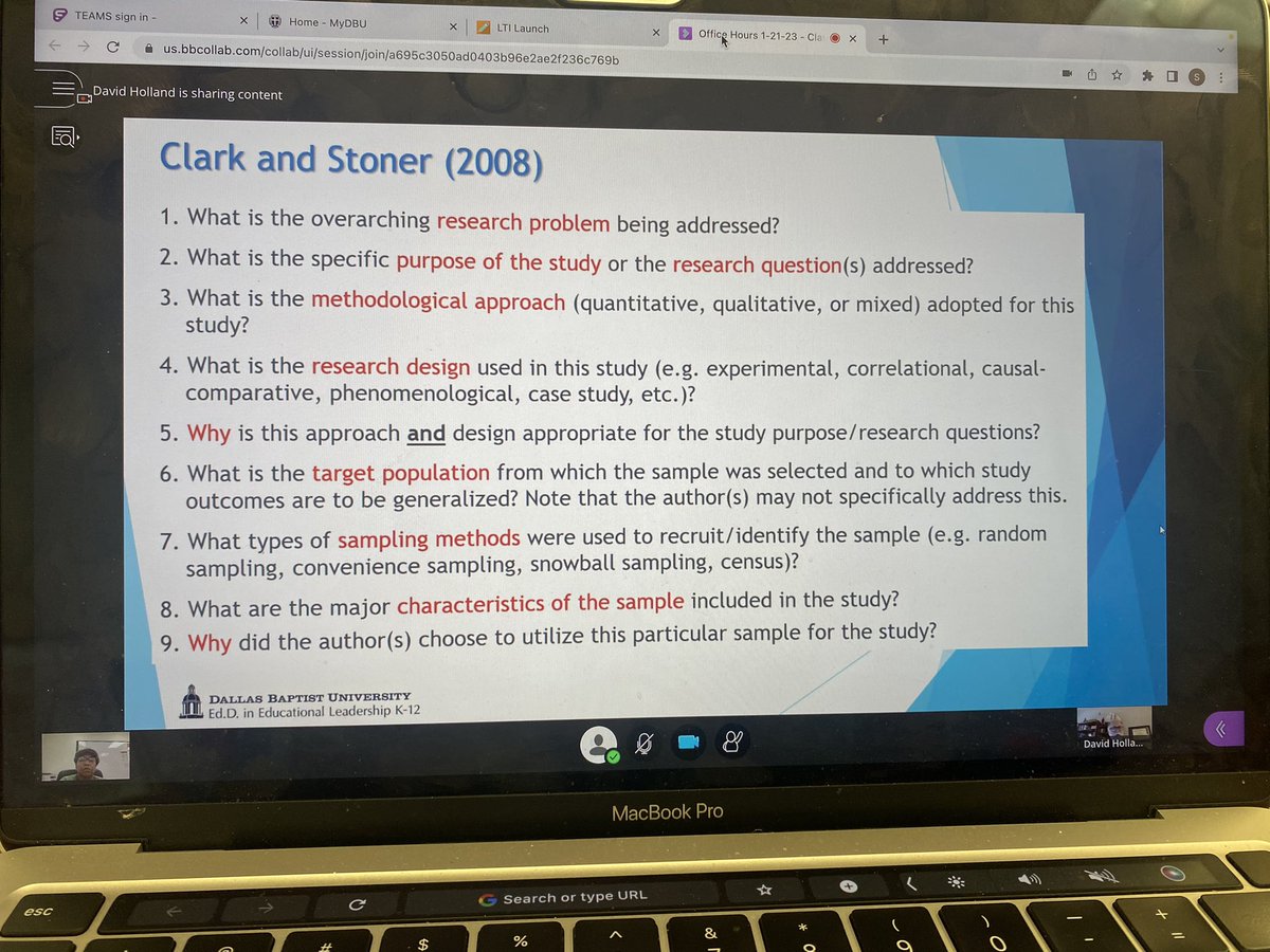 ShondaThompso13's tweet image. Today was our first introduction to our doctoral stats class. In this class we’ll learn about quantitative, qualitative, and mixed methods research. Just thinking about it makes my brain hurt.
#doclife
#docstudent