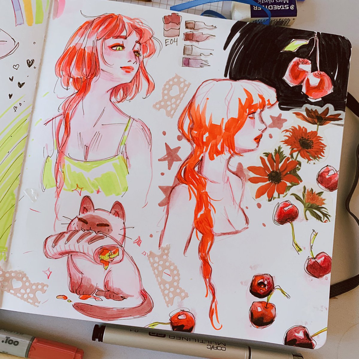 🍒🩸#sketchbook 