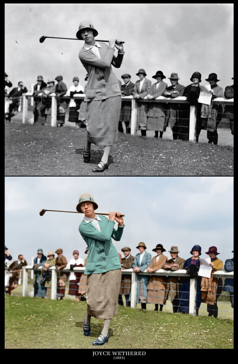 Packing out the trailer today & heading to Orlando on Monday for the @PGAShow! On display at Booth 4308 will be this new release of Joyce Wethered. Seen here in 1925, she dominated women's golf in the 1920's. She was a member @worplesdongolf & is enshrined in the @GolfHallofFame