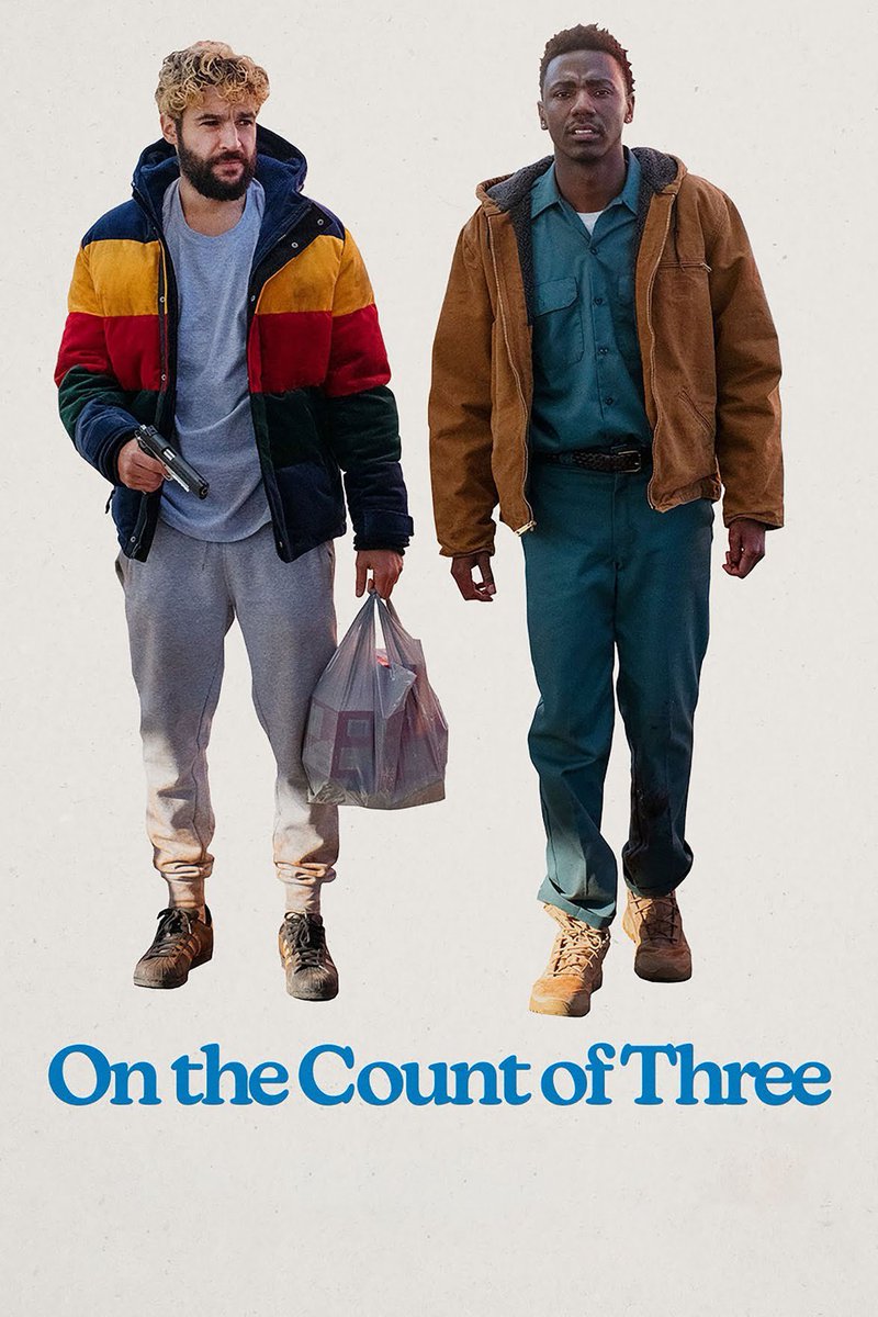 AlexBackstrom2's tweet photo. On The Count of Three is a tiny yet great movie with a perfect story circle. The characters are in the exact same situation as when they started the movie with a journey you need to watch. An emotional yet funny movie with character arcs you will remember. https://t.co/soSpZOqvxr