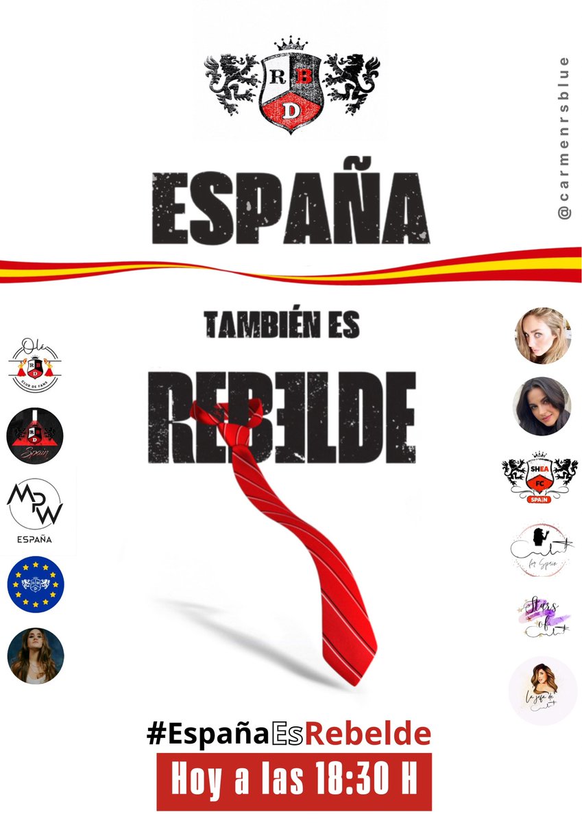mpw_spain's tweet photo. Empezamos recuerden utilizar #EspañaEsRebelde en medio del tweet https://t.co/YMr4VudvfP