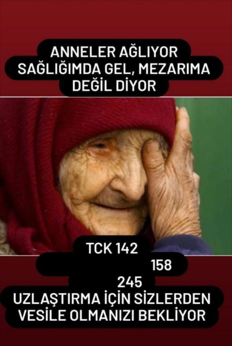 oznur_akyl1's tweet photo. @YakupMogul UzlasmaTorbayaEklensin 
TCK 245/142/158 uzlaştırma kapsamina alınmalı bekliyoruz https://t.co/sccjT9ohVd