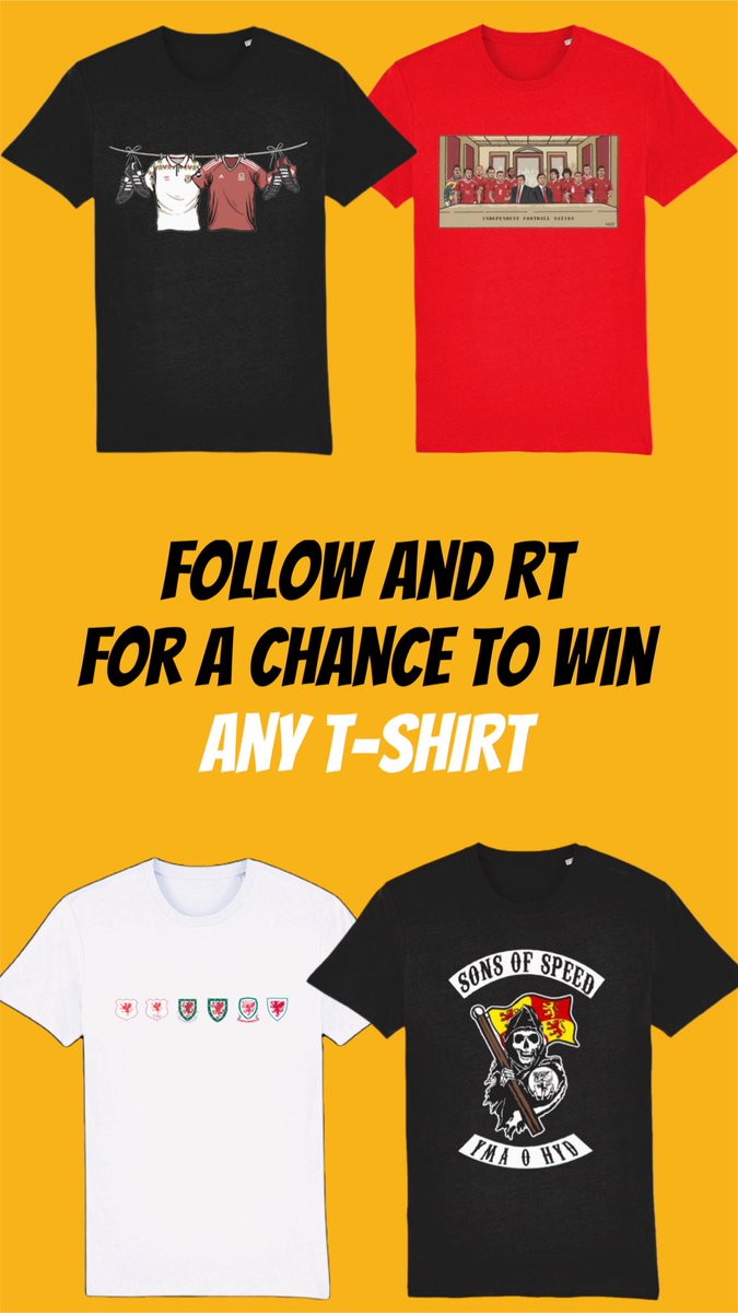 *COMPETITION TIME*

We, The Fourteen Twelve celebrate our one year anniversary on the 25th of January 🏴󠁧󠁢󠁷󠁬󠁳󠁿

So, we are giving away a free T-shirt from our collection. Any colour. Any size! You deceive 

All you need to do is..

FOLLOW AND RT TO ENTER✔️

Winner announced Wednesday😁