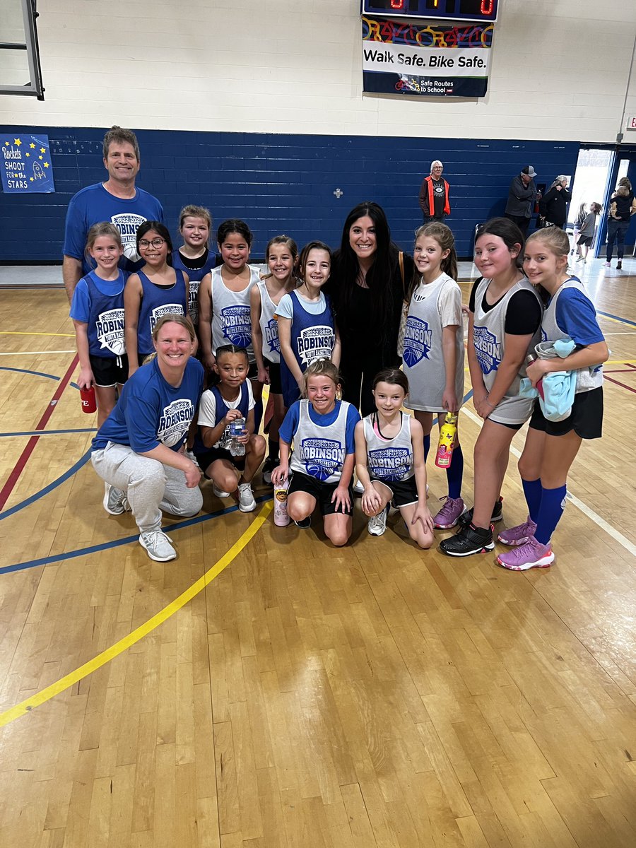 Got to see my girls play today! Loved cheering on my current and former students! <a href="/robinsonisd/">Robinson ISD</a> #risdrockets