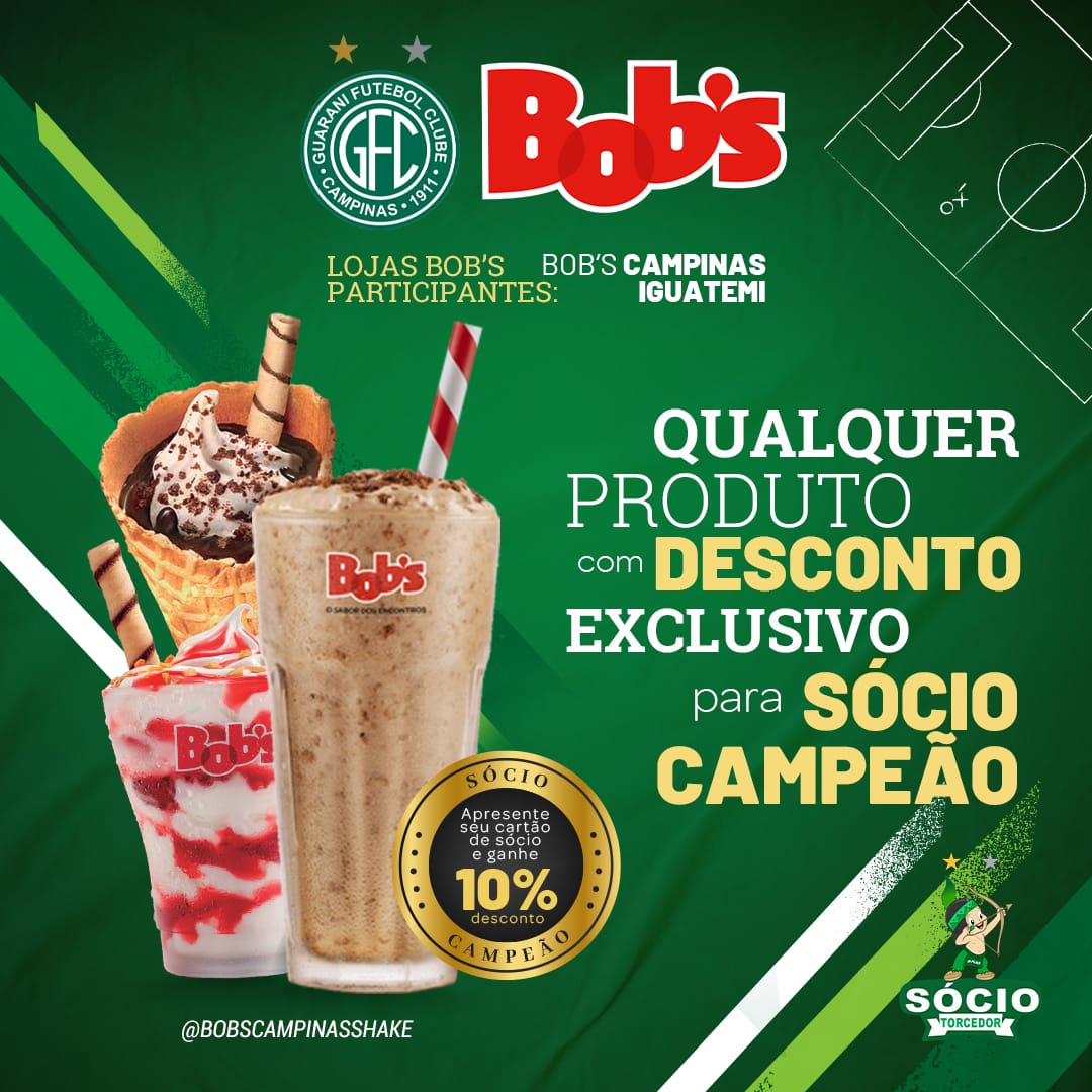 Guarani Futebol Clube on X: Chegamos em casa! Oferecimento: Bob's