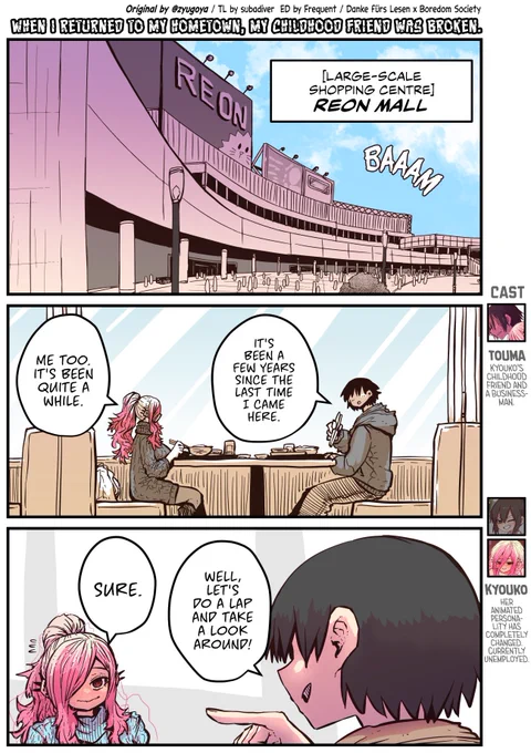@zyugoya When I Returned to My Hometown, My Childhood Friend was Broken - Ch 20 by @zyugoya [EnglishTL/英訳!] 