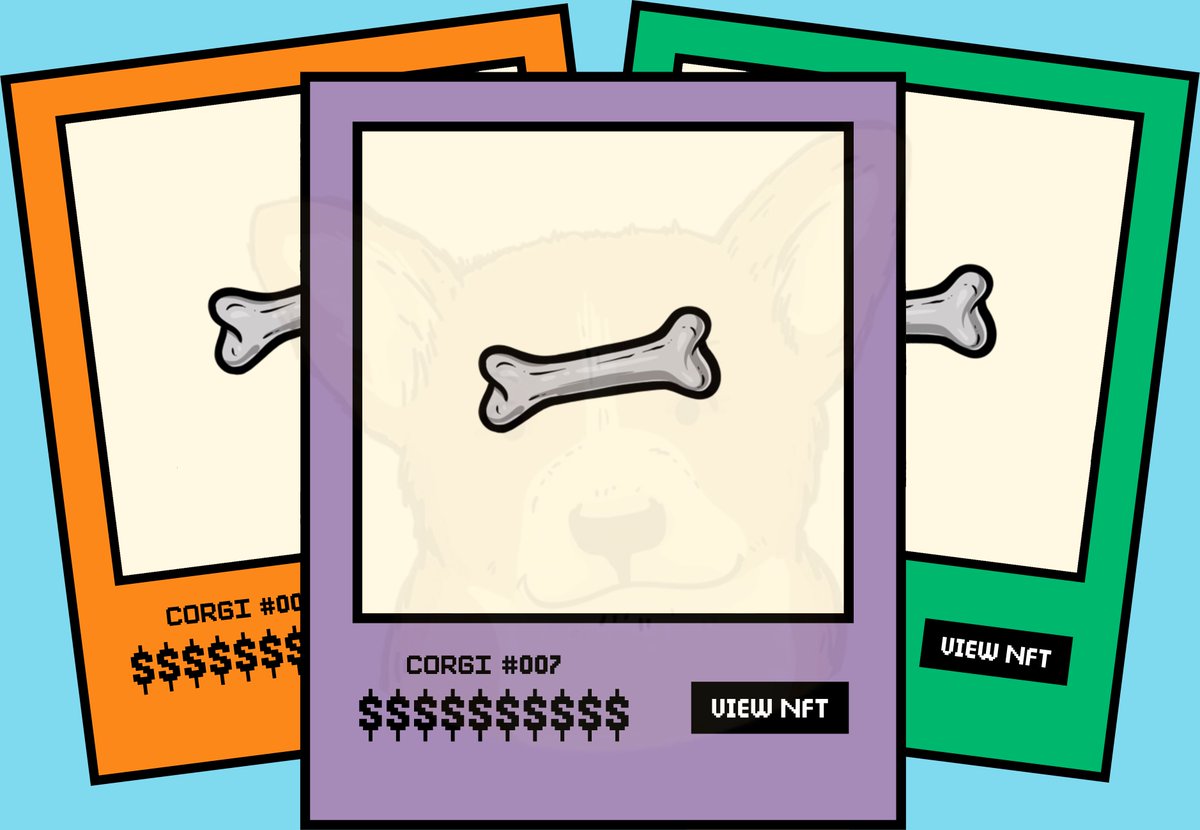 CorgiInuERC's tweet image. The Bone NFTs will give you access to your own Corgi Inu!

Soon available!

https://t-me/CorgiInuERC

#CorgiInu