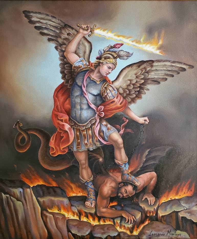 PadrepioSaint's tweet photo. "You will need the help of Saint Michael living in this world." https://t.co/L4BGqqoQ6A